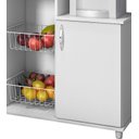 Ver imagem 4 de Fruteira Diva New Branco - Notável