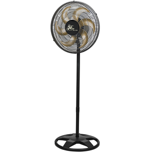 Ventilador de Coluna Delta Free 40 Cm Bivolt Plástico Preto 140 W