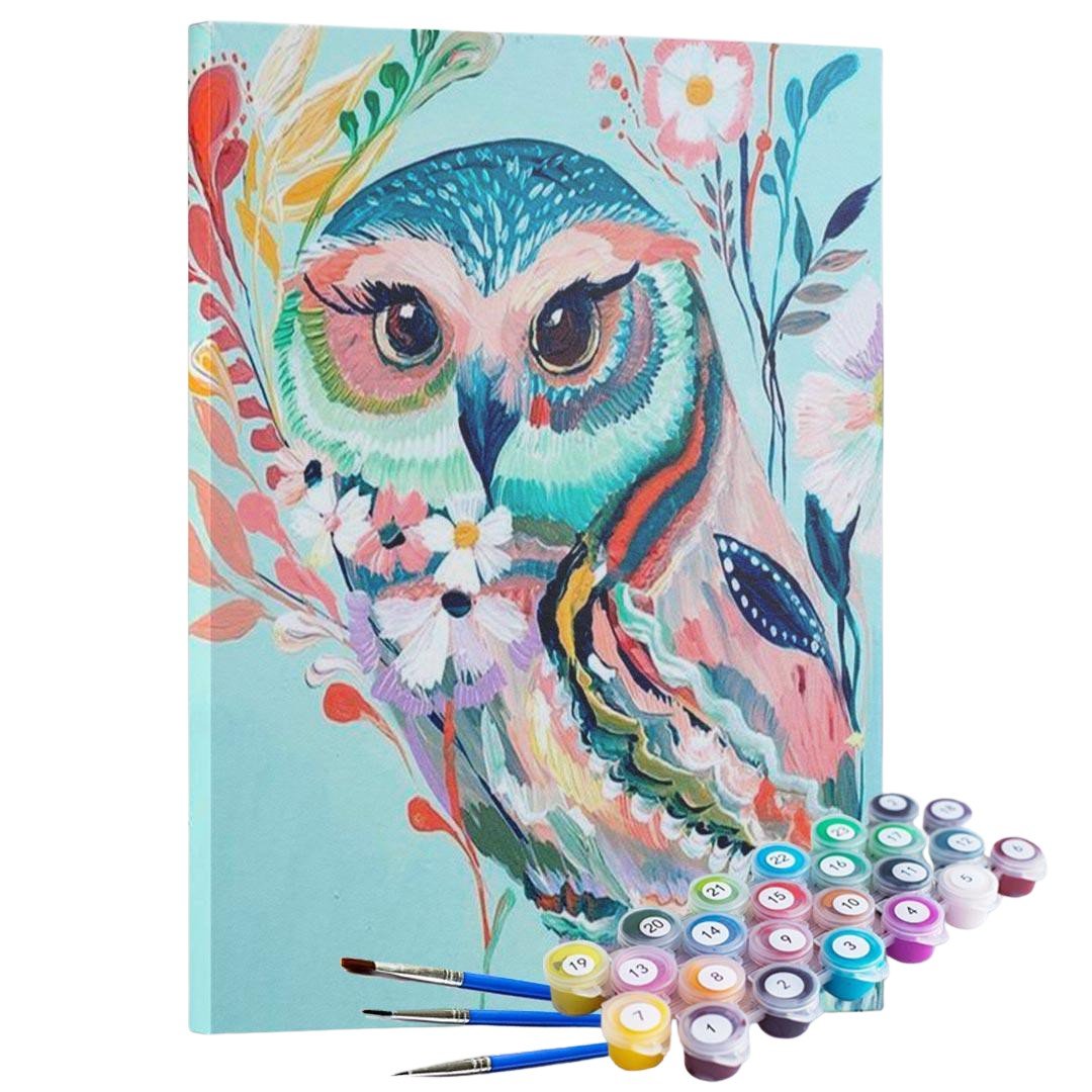 Ver imagem 1 de Kit Pintura Terapêutica - a Delicada Coruja