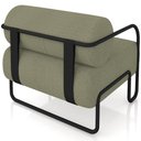 Ver imagem 7 de Kit 02 Poltronas Decorativa Pés Industrial Moscou K01 Bouclê Verde - Lyam Decor