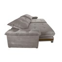 Ver imagem 5 de Sofá Avalon 02 Módulos de 120cm Br25cm Meu Sofá Online A230 Linho Cinza