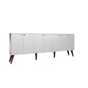 Ver imagem 1 de Aparador Buffet Retro para Sala de Estar 7 Portas Nicarágua - Branco