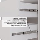 Ver imagem 7 de Guarda-Roupa Casal 2 Portas de Correr 229cm MDF Talin Branco