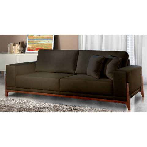 Sofá Fixo Magnus 4 Lugares Luxo 230cm Castellar Móbile