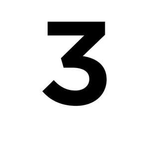 Numero Chapa 60mm Acm Preto Comfortdoor