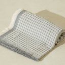 Ver imagem 1 de Manta Sofá e Cama Decorativa, Algodão Piquet, 1,60m X 2,00m | Formah
