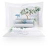 Jogo de Cama Queen 200 Fios Arara Azul - Naturalle Fashion Estampado - 2
