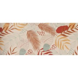 Passadeira Flex 60cm X 180cm Folhagem Colorida Kapazi - 2