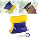 Ver imagem 1 de Limpador Escova Magnética para Vidros Limpeza Dupla Face de Janelas Rodo Mágico Amarelo