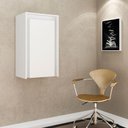 Ver imagem 5 de Armário de Parede Suspenso com Mesa e Prateleiras Articulável Am3106 Branco Tecnomobili
