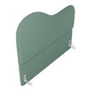 Ver imagem 7 de Cabeceira Orgânica Cama Box Casal Padrão Sea 140cm com Frame Bouclé Verde Menta - Desk Design
