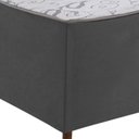Ver imagem 6 de Cama Box Solteiro Lotus D28 188x88x52 Colchoart Cinza
