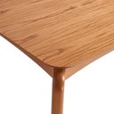 Ver imagem 4 de Mesa de Jantar 6 Lugares Pés em Madeira Maciça Tampo Laminado Califórnia Marrom/Mel