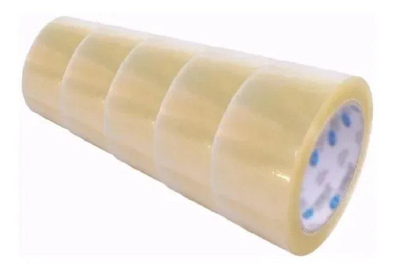 Fita Adesiva Durex Transparente 48Mm X 100 Metros 5 Rolos - 3