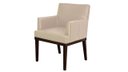 Ver imagem 2 de Kit 2 Poltronas Decorativa Vitória Couro Bege Pés Madeira Ms Decor