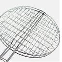 Ver imagem 5 de Grelha Dupla para Churrasco Inox com Cabo de Madeira
