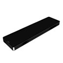 Ver imagem 1 de Prateleira Inox e Acrílico Spirit Ba0140.24 Preto Zen Design
