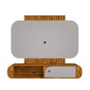 Ver imagem 2 de Painel Jurerê para Tv de 55" Naturalle/off-white - Bechara