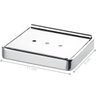 Saboneteira Inox Parede Saboneteira Dupla Fixação Cromado - 2