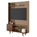 Ver imagem 1 de Estante Home TV 55 pol 136 cm Corumbau Fendi Carvalho Bechara