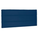 Ver imagem 1 de Cabeceira Painel Estofada Cama Box Casal Queen La Italian 160cm Suede Azul Marinho - Desk Design