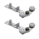 Ver imagem 3 de Kit para Porta de Correr Ro 65 4025 Sl Chumbo Sobreposto 60kg 1 Porta Rometal Unitário