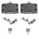 Ver imagem 1 de Kit para Porta de Correr Ro 65 4025 Sl Chumbo Sobreposto 60kg 1 Porta Rometal Unitário