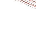 Ver imagem 2 de Tela Tapume Proteção Isolamento Áreas Risco 1,20x50m Laranja Kala