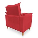 Ver imagem 4 de Poltrona Trono Cadeira do Papai Noel Natal com Puff