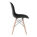 Ver imagem 5 de Conjunto Mesa Eames Preta 90cm e 4 Cadeiras Eames Pp Preta