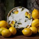 Ver imagem 2 de Kit 2 Pratos Raso 27,5cm e Sobremesa 21,5cm Limonata Cerâmic
