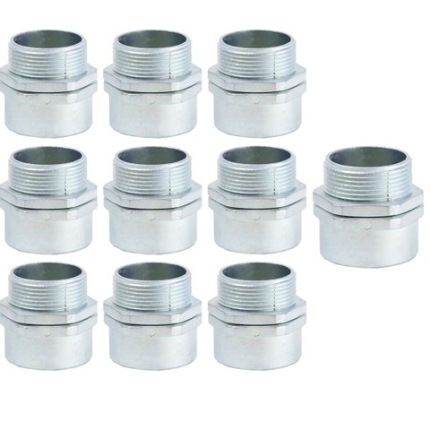 Kit 10 Conector (c) 1" Macho Giratorio para Seal Tubo
