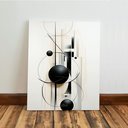 Ver imagem 5 de Kit 3 Quadro Decorativo Moderno Casa Luxo Sala Boho Abstrato Qualidade Premium 40x28cm