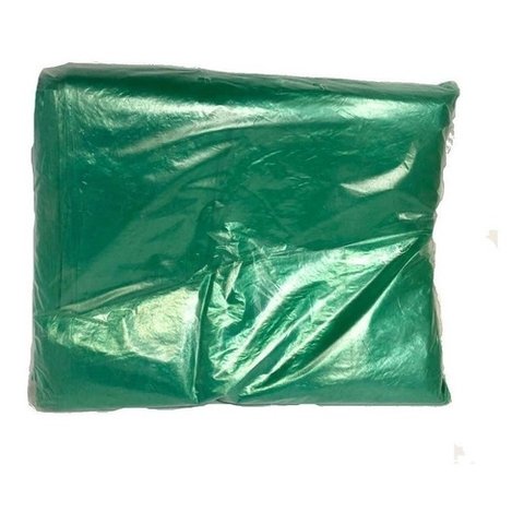 Saco de Lixo 40 Litros Colorido com 100 Unidades Resistente Cor:verde