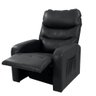 Poltrona da Mamãe Retrátil e Reclinável Corino Preto Pear Shop Jm - 2