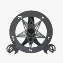 Ver imagem 1 de Sigilo Magico Baphometh:preto