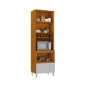 Ver mais imagens de Cozinha Modulada 7 Peças 13 Portas 7 Gavetas Nicho p/Forno MDF Dodradiça Slow Motion Lúmina Itatiaia Marrom/Cinamomo/Fendi