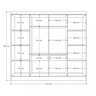 Guarda Roupa Casal 8 Portas 2 Gavetas Mônaco - Mopar - 4