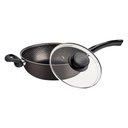 Ver imagem 3 de Fritadeira Multiuso Paris 24cm 2,8l Chumbo em Alumínio com Antiaderente Starflon Max