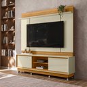Ver imagem 1 de Painel Rack de Tv Siena Moderno 183,5cm com Rodizios Eras 956 Madetec