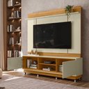 Ver imagem 3 de Painel Rack de Tv Siena Moderno 183,5cm com Rodizios Eras 956 Madetec