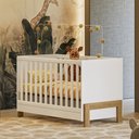 Ver imagem 1 de Berço Mini Cama 4300 Branco Acetinado Patoti Móveis