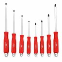 Ver imagem 4 de Kit Chave Fenda e Philips 8 Pecas Cromo Vanadio Reforcada Ponta Imantada Magnetica Jogo Ferramentas