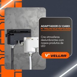 Adaptador para Pendente em Trilho Eletrificado 02 Unidades - 7