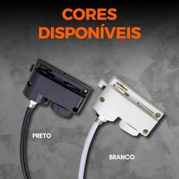 Adaptador para Pendente em Trilho Eletrificado 02 Unidades - 8