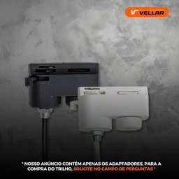 Adaptador para Pendente em Trilho Eletrificado 02 Unidades - 4