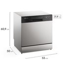Ver imagem 3 de Lava Louças Electrolux Ls08e 8 Serviços Inox 24551tbe186 - 110v