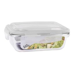 Conjunto 10 Potes 640ml Vidro Hermético 4 Travas Marmita - 4