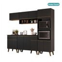 Ver mais imagens de Cozinha Completa Atlanta Unique 11 Portas 2 Gavetas MDP 225cm Móveis Carraro