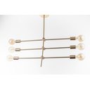 Ver imagem 3 de Lustre Pendente Prizi Dourado Directions Spin - 80cm